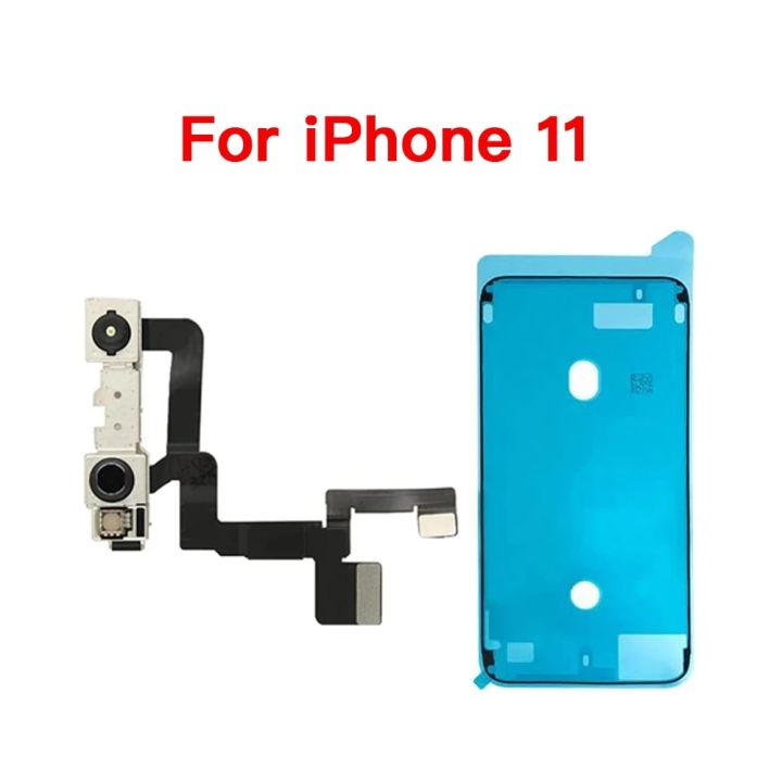 Front%20Camera%20Module%20with%20Connector%20Flex%20Cable%20For%20iPhone%20X%20XR%20XS%2011%20Pro%20Max%20No%20Face%20ID%20And%20Waterproof%20Sticker%20Replacement%20-%20Image%203