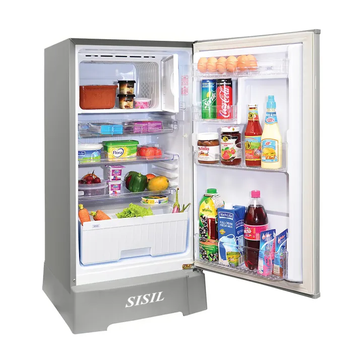 Sisil%20ECO%20Refrigerator%20SL-ECO55-SV%20-%20144L%20-%20(Silver)%20-%20Image%203