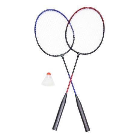 Badminton Racket With One Shuttlecock