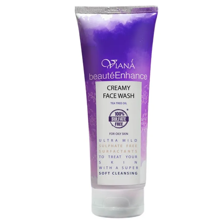 Viana Beautéenhance Creamy Face Wash Oily Skin 114Ml