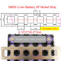 1M/2M/Roll 2P Nickel Plated Steel Belt Strip Connector Spot Welding Machine Battery Welders For 18650/21700 Li-ion Battery Pack. 