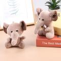 Elephant Plush Toys Holiday Gift Cute Animal Stuffed Pendant Doll Christmas Gift. 