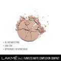 Lakme 9 to 5 Flawless Matte Complexion Compact Powder, Almond, Absorbs Oil, Conceals & Gives Radiant Skin - All Day Matte Finish Face Makeup, 8 g SAB. 