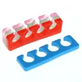Monja 2 Pcs/set Nail Art Toe Separators Finger Foot Sponge Soft Gel UV Tools  3D DIY Design Easy PaintingSalon Polish Manicure Pedicure Nail Art Tools Manicure Tool. 