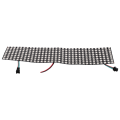 WS2812 Led Programmable Light WS2812 RGB LED Matrix Panel Individually Addressable Flexible for Video Display, DC5V (8x32). 