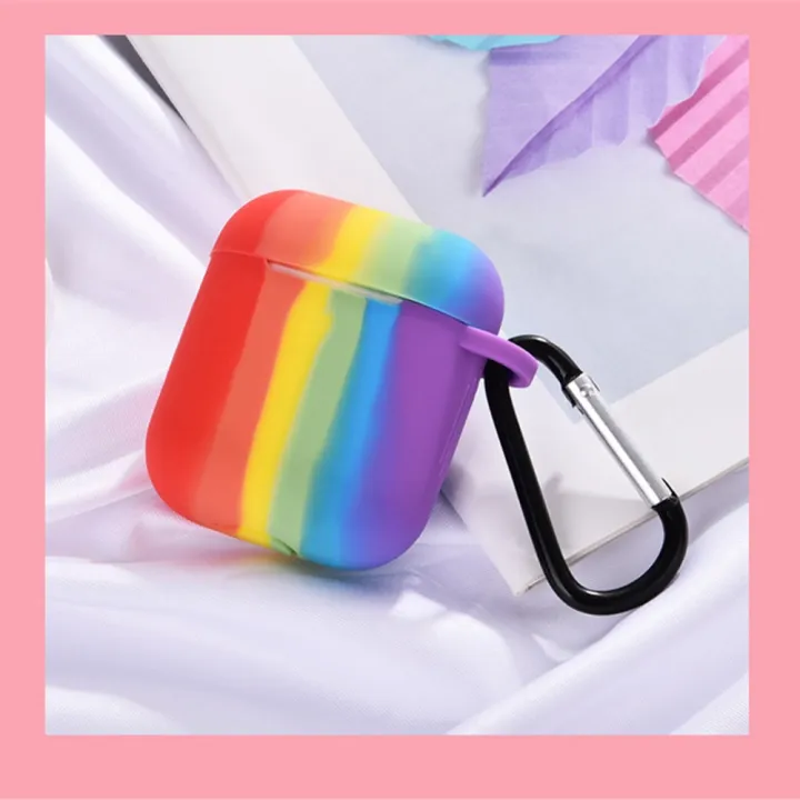 earphone%20case%20for%20airpods%20case%20rainbow%20silicone%20cover%20for%20airpods%20pro%203%20with%20keychain%20earphone%20accessories%20colorful%202020%20newest%20-%20Image%205