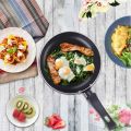 Nonstick Frypan Sauce Pan Tawa Pan Non Stick Frying Pan cookware pans stir pans fry pans cookware - 12 cm. 