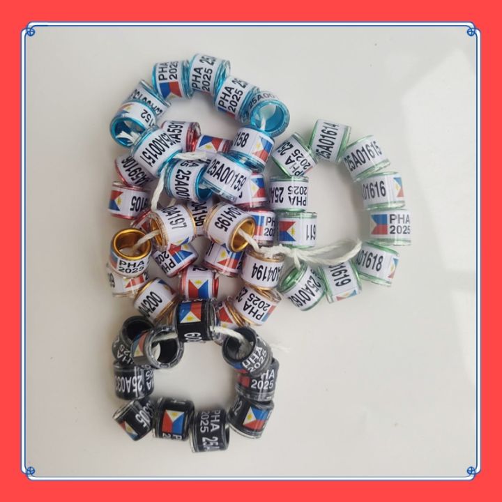 VibeVendor%2050%20Pcs/20%20pcs%202024/2025%20PHA%20Pigeon%20foot%20ring%20with%20base%20Serial%20number%20Pigeon%20ring%20PHA/PHIL%20ring%20Colored%20interior%20Pigeon%20ring%20-%20Image%206