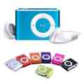 Mini MP3 Player USB Digital Portable Metal Clip Support Micro SD. 