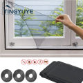 3Pcs DIY Invisible Transparent Window Insect Screen Mosquito Protection Net. 