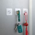 10Pcs Transparent Punch-free Non-marking Hooks Wall Invisible Traceless Rack for Bathroom Kitchen Storage Holder. 