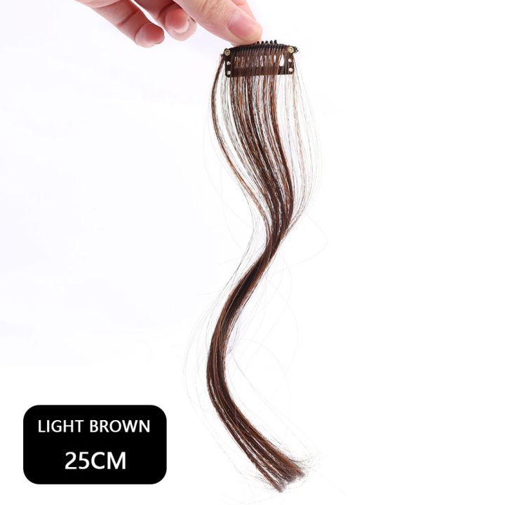 25CM%20Long%20Curly%20Middle-part%20Bangs%20Clips%20Front%20Two%20Side%20Wig%20Hair%20Extension%20Synthetic%20Hairpiece%20for%20Women%20-%20Image%209