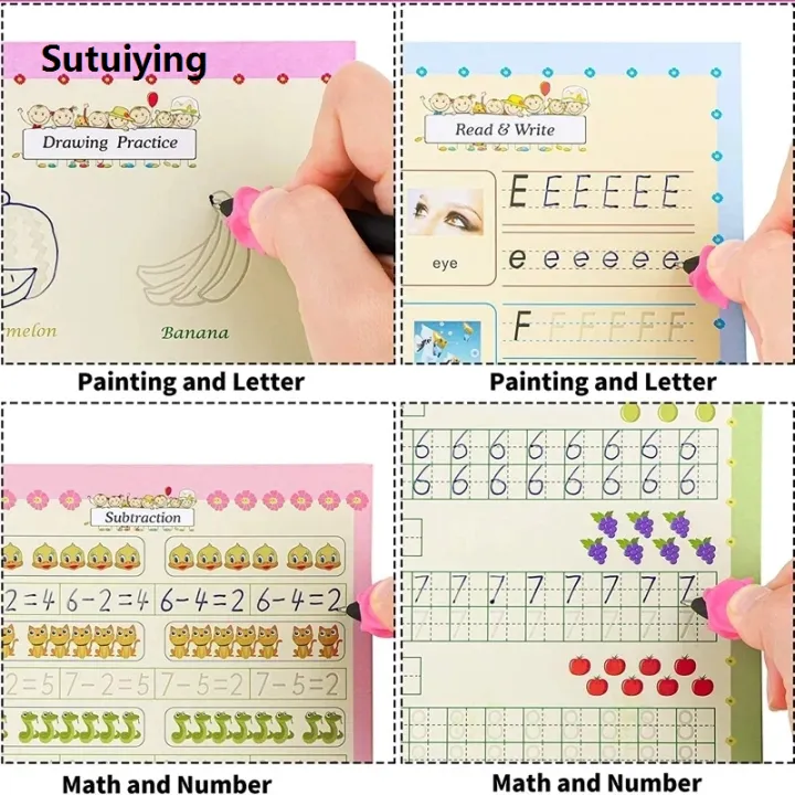 Sutuiying%20New%20SANK%20Copybooks%20Pen%20Magic%20Copy%20Book%20Free%20Wiping%20Children's%20Kids%20Writing%20Sticker%20Practice%20Copybook%20For%20Calligraphy%20-%20Image%202