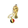 bellylady 2022 Qatar World Cup Trophy Soccer National Flag Keychains Football Souvenirs Backpack Accessories Special Gifts. 