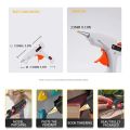 20W Hot Melt Glue Gun With Switch For 7mm Glue Stick Mini Industrial Adhesive Hot Gun Electric Heat Temperature Gun Repair Tools. 