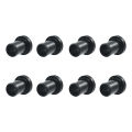 8pcs Motorcycle A-Arm Bushings Rear Suspension Kit Plastic Black Shock Absorber 0403-283 for Cat ATV 2004 400 Accessories. 