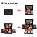 All in One Make Up Kit Full Set Gift Box Eyeshadow Palette Shimmer Lip Gloss Miss Makeup Kit Matte Eye Shadow Face Foundation. 