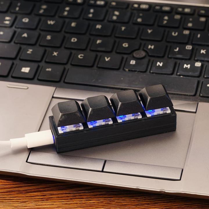USB%20Keyboard%204%20Keys%20Mechanical%20Keyboard%20Custom%20Keyboard%20Shortcuts%20Mini%20Keyboard%20Keys%20Single%20Row%20-%20Image%203