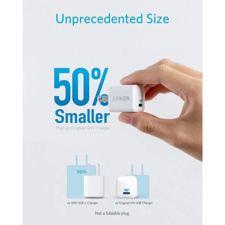 Anker%20-%20PowerPort%20Nano%2020%20Watt%20USB%20Type-C%20Wall%20Charger%20-%20White%20A2633%2020w%20fast%20charge%20for%20new%20iPhone14/13/12/11/X%20series%20-%20Image%206