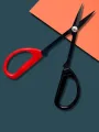 【ZOSR】Stainless Steel Long Pointed Grape Pruning Scissors Garden Tools and Equipment Bonsai Farm Tool Gardening Scissors. 