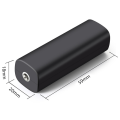 1 PCS Speaker Line 3.5mm Aux Audio Noise Filter Ground Loop Noise Isolator Eliminate Black for Car Stereo Audio System Home Stereo. 