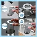 1/4Pcs Stainless Steel Floor Drain Filter Kitchen Bathroom Hair Garbage Anti-blocking Drain Outlet Strainer. 