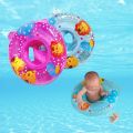 Double Handle Safety Baby Seat Float Swim Ring Inflatable Infant Kids Swimming Pool Rings Water Toys Swim Circle For Kids Swim. 