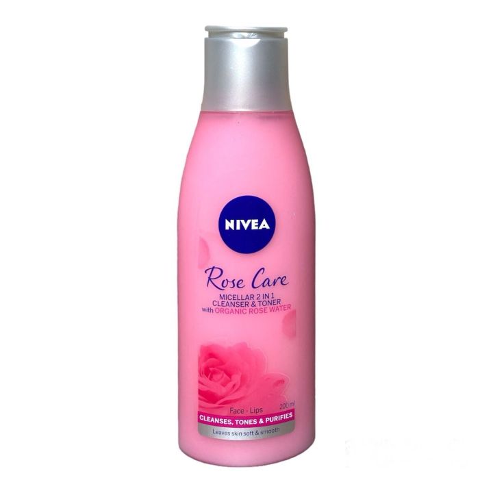 NIVEA Micellair Rose Water 2 IN 1 Cleanser & Toner 200ml
