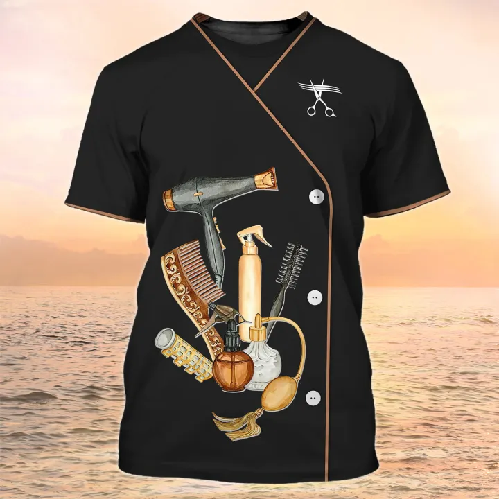 Women%20T-shirt%20New%20Barber%20Shop%20Shirt%20Hairdresser%203D%20Printed%20Customizable%20Short%20Sleeve%20Tops%20Female%20Oversized%20Casual%20O%20Neck%20Clothes%20-%20Image%207