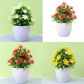Office Artificial Plants Tree Pot Plants Artificial Flowers Small Plants Desk Decoration In Pots. 