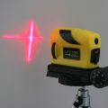 Laser Level 2 Line 1 Point Self-Levelling 360° Horizontal Vertical Red Measure Super Powerful Red Laser Beam Angle Adjustable. 