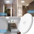 Led Ceiling Lights with Motion Sensor 12W 18W Smart PIR Motion Sensor Ceiling Lamps for indoor LIghting Stair Corridor. 
