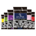 Tiger Pet Cat Litter 100% Natural Bentonite Clumping Cat Litter Sand High Quality. 