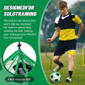 2PCS Football Kick Trainer Soccer Ball Net , Green. 