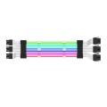 Pc Case Extension Rgb Cable 5v 24pin Argb Lighting Strip Streamer Transfer Adapter Computer Motherboard Power Supply Color Line. 