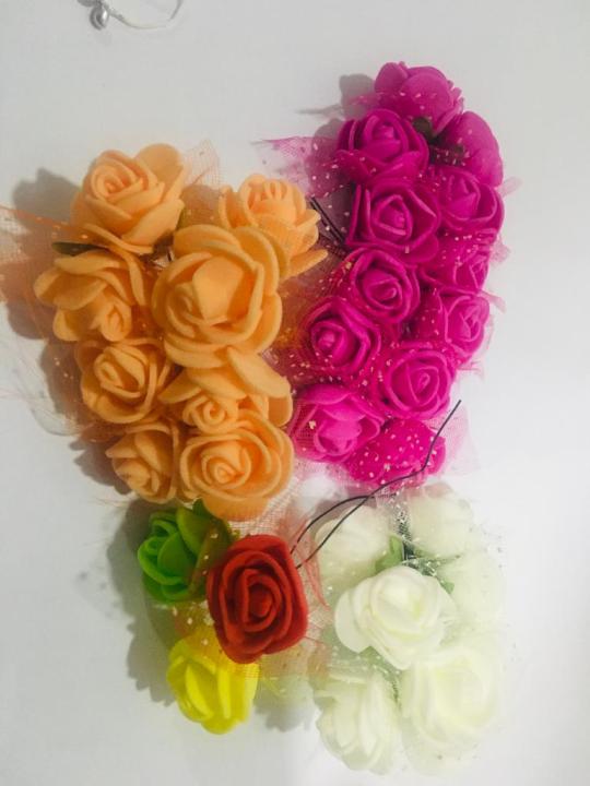 Rose%20Flowers%20made%20from%20Foam%20Sheets,%20Set%20of%2012%20Small%20Rose%20Flowers,%20Size%20%20of%20%20one%20flower%20-%202%20cm%20-%20Image%202