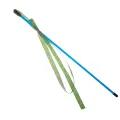 Christmas Cat Toy Wand Teaser Cat String Toys Interactive Funny Plastic Portable Decorative Cat Teaser String Pet Wand Ribbon Stick Plastic Soft. 