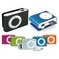 MP3 Player Portable and Fashionable Metal Clip Support Micro SD TF Card MP3 Mini Music Player USB Supports Micro SD Card Portable Stylish Sport Mini Clip Mini Mp3 Player easily to carry in your pocket use for Travelling, Jogging, Walking Gift for child Hi. 