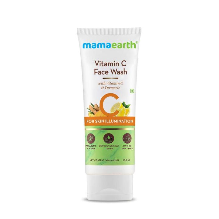 Mamaearth%20Vitamin%20C%20Face%20Wash%20100Ml%20-%20Image%203