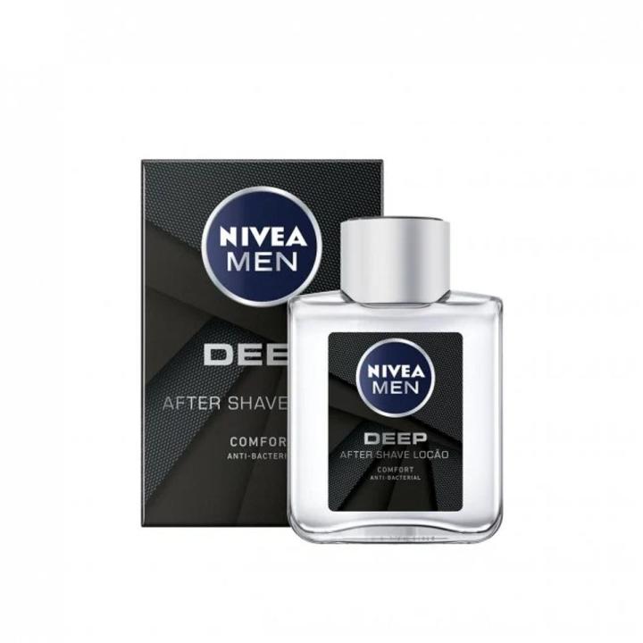 NIVEA Men Deep Comfort After Shave Lotion - Anti Bacterial - 100Ml