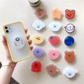 Korean Cartoon Bear Puppy Griptok Phone Grip Holder Folding Stand Universal Cute Support Telephone for IPhone 14 Samsung Bracket. 