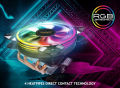 Armaggeddon Artic Storm 2 RGB R4 CPU Air Cooler [4 Direct Contact Heatpipes]. 