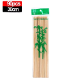 Bamboo Sticks Natural Wood Long Skewer Food Grade Disposable Party Barbecue Fruit BBQ Tools Catering Grill Camping. 