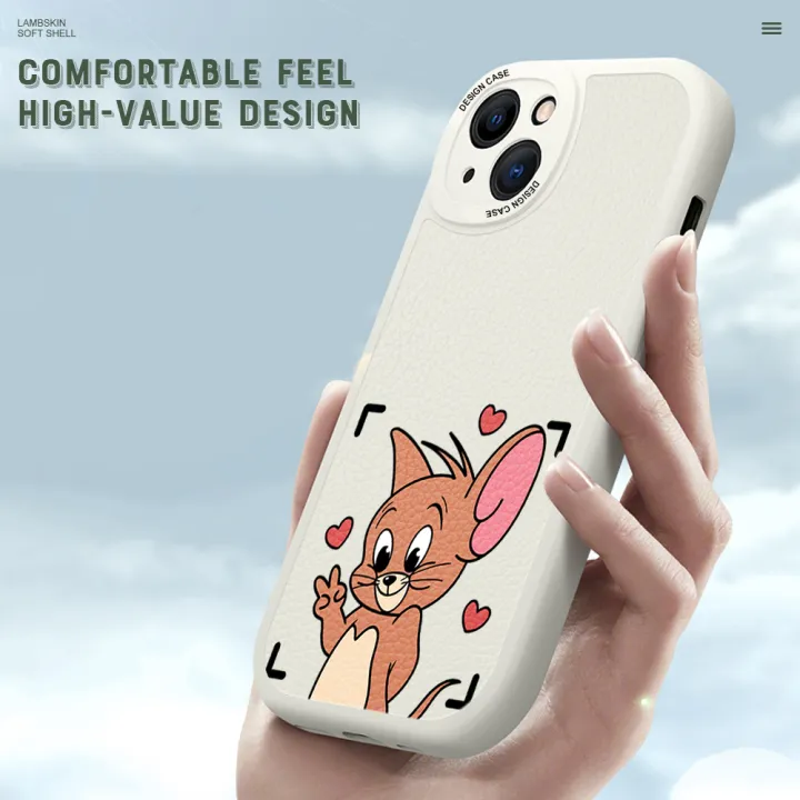 DEL%20for%20Redmi%20A2+%20A2%20Plus%20A1+%20A1%20Plus%20Back%20Cover%20Cartoon%20Mouse%20Phone%20Case%20PU%20Leather%20Soft%20Silicone%20Edge%20Cover%20-%20Image%206