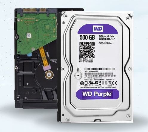 WD Purple Hard Drive 500GB