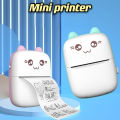 Self Adhesive Small Portable Wireless Thermal Photo Printer Pocket Student Mini Error Label Printer, 200dpi. 