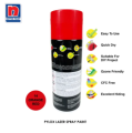 Nippon Pylox Hand Spray Paint  Orange Red. 