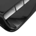 Car Universal Bright Black Hood Vent Air Outlet Cover for Infiniti Mazda Tesla Hood Scoop Air Flow Intake Vent Cover. 