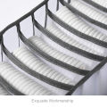 Foldable Underwear Storing Box Home Use Storage Drawer Divider Mesh Grid Organizer for Underwear/Bras/Socks. 