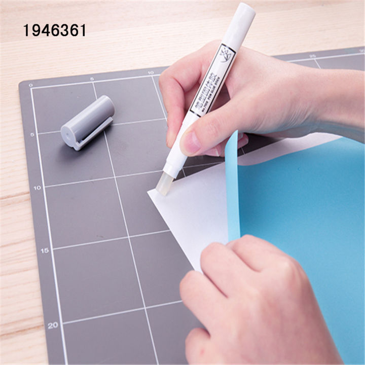 High quality 7109 ACR Material Pen shape glue stick set with spare glue ...
